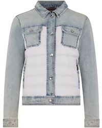 Moorer - Jassen ,Blauw ,Katoen Petunia Jacket - Lyst