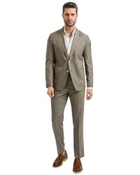 MULISH - Kostuums ,Groen ,Wol Elegant Single-Breasted Suit - Lyst