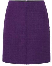 Windsor. - Rokken ,Paars ,Klassiek Rok Model Shirt - Lyst
