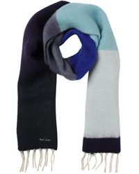Paul Smith - Accessoires ,Veelkleurig ,Wol Sciarpa Colour Block - Lyst