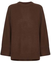 Loulou de Saison - Round-Neck Knitwear - Lyst