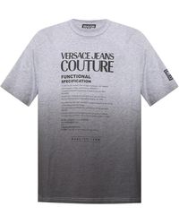 Versace - Gedrucktes T-Shirt - Lyst