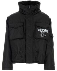 Moschino - Drawstring Padded Jacket - Lyst