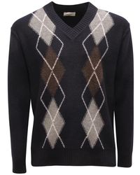 Paolo Pecora - V-Neck Knitwear - Lyst