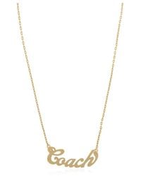 COACH - Necklaces - Lyst