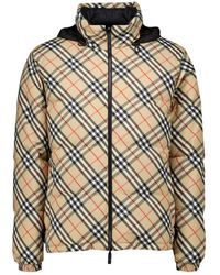 Burberry - Snowdon Reversible Puffer Jacket - Lyst