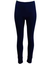 High - Broeken ,Blauw ,Slim-Fit Broeken - Lyst