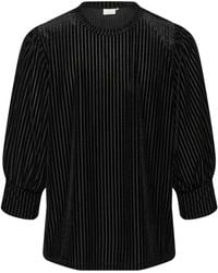 Kaffe - Overhemden ,Zwart ,Kacaca Blouse - Lyst