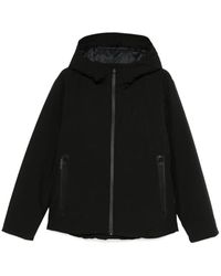 Save The Duck - Jassen ,Zwart ,Polyester Zwarte Gewatteerde Jas Aw 24 - Lyst