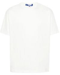 Junya Watanabe - Weiße t-shirts und polos mit seitenschlitzen - Lyst