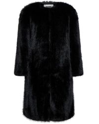 Silvian Heach - Faux Fur &Amp; Shearling Jassen - Lyst