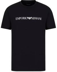 Emporio Armani - Tops > T-shirts - Lyst