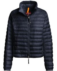 Parajumpers - Jassen ,Blauw ,Leer Emilia Jacket - Lyst