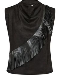 co'couture - Overhemden ,Zwart ,Blouses - Lyst
