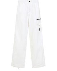 C.P. Company - Straight Trousers - Lyst