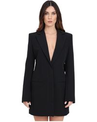 Versace - Watercolor couture schwarzer blazer - Lyst