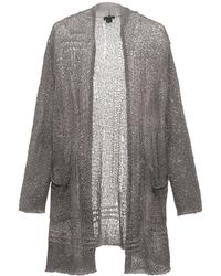 Avant Toi - Truien & Vesten ,Grijs ,Cardigans - Lyst