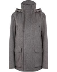 Herno - Single-Breasted Coats - Lyst