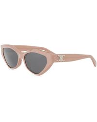 Celine - Accessoires ,Roze ,Cl 40323U Triomphe Zonnebril - Lyst