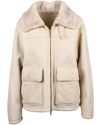 Eleventy - Faux Fur & Shearling Jackets - Lyst