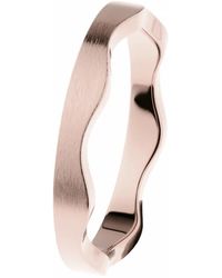 ERNSTES DESIGN - Roségold Damenring Elegant - Lyst