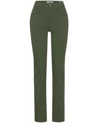 Brax - Pantalón verde clásico - Lyst