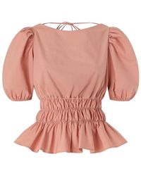 Pinko - Overhemden ,Roze ,Top - Lyst