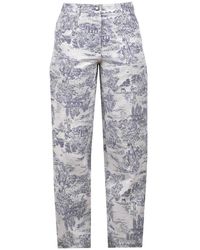 8pm - Straight Trousers - Lyst