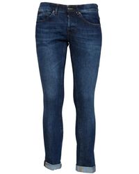 Dondup - Jeans ,Blauw ,Denim George Skinny Jeans - Lyst