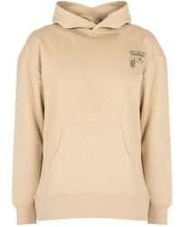 Fila - Hoodies & Sweatvesten ,Bruin ,Katoen Blauwe Hoodie 'Baar' - Lyst