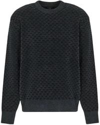 ARMANI EXCHANGE - Round-Neck Knitwear - Lyst