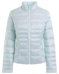 Guess - Jassen ,Blauw ,Stijlvolle Bomberjack Voor Vrouwen - Lyst
