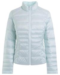 Guess - Jassen ,Blauw ,Stijlvolle Bomberjack Voor Vrouwen - Lyst