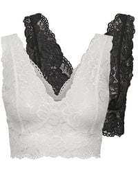 Cream - Sleeveless Tops - Lyst