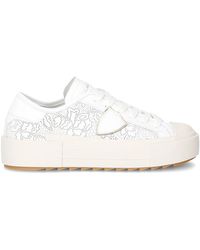Philippe Model - Schoenen ,Wit ,Katoen Sneakers Paris Haute Tennis - Lyst