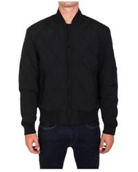 HUGO - Jassen ,Zwart ,Polyester Ostrong Jacket - Lyst
