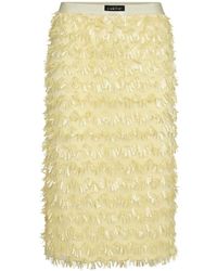Haute L'Amitié - Rokken ,Geel ,Maxi Rok - Lyst