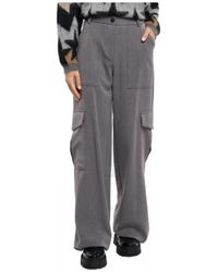 Kaos - Trousers > wide trousers - Lyst