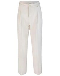 Liu Jo - Straight Trousers - Lyst