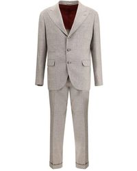 Brunello Cucinelli - Single Breasted Suits - Lyst