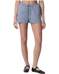 DUNST - Pajama Mini Shorts - Lyst