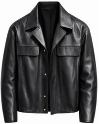Lardini - Paluc Leren Jas - Lyst