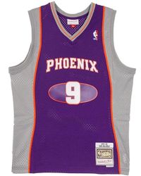 Mitchell & Ness - Fitness ,Veelkleurig ,Polyester Nba Swingman Jersey Hardwood Classics - Lyst