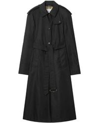 Burberry - Lange Car Coat - Lyst