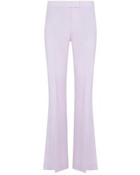 Theory - Pressed-crease Flared Trousers - Lyst