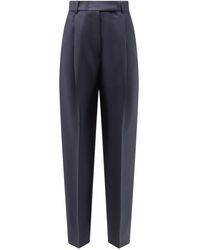 Rohe - Tailored Broek Met Middelhoge Taille - Lyst