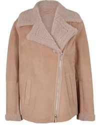 Windsor. - Jassen ,Faux Bont Shearling Jassen - Lyst