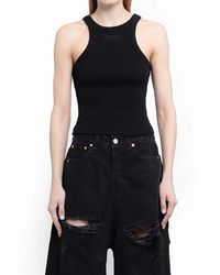 Vetements - Sleeveless Tops - Lyst