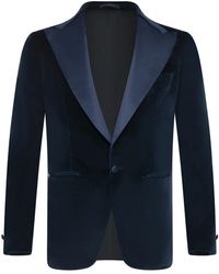 Franzese Collection - Jassen ,Blauw ,Katoen Carpet Jacket - Lyst