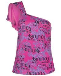 Versace Jeans Couture - Top - fucsia - Lyst